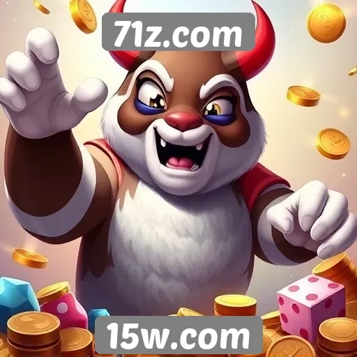 Variedade de jogos disponíveis no 71z.com
